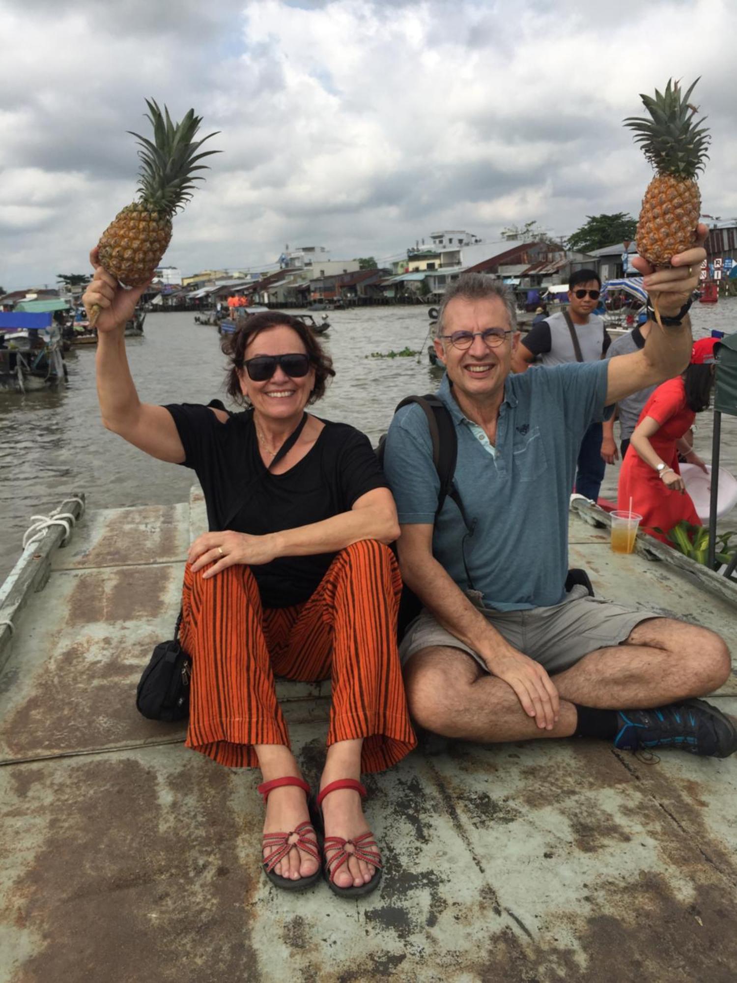 Mekong Farmstay Cantho - C.R Floating Market Can Tho Bagian luar foto