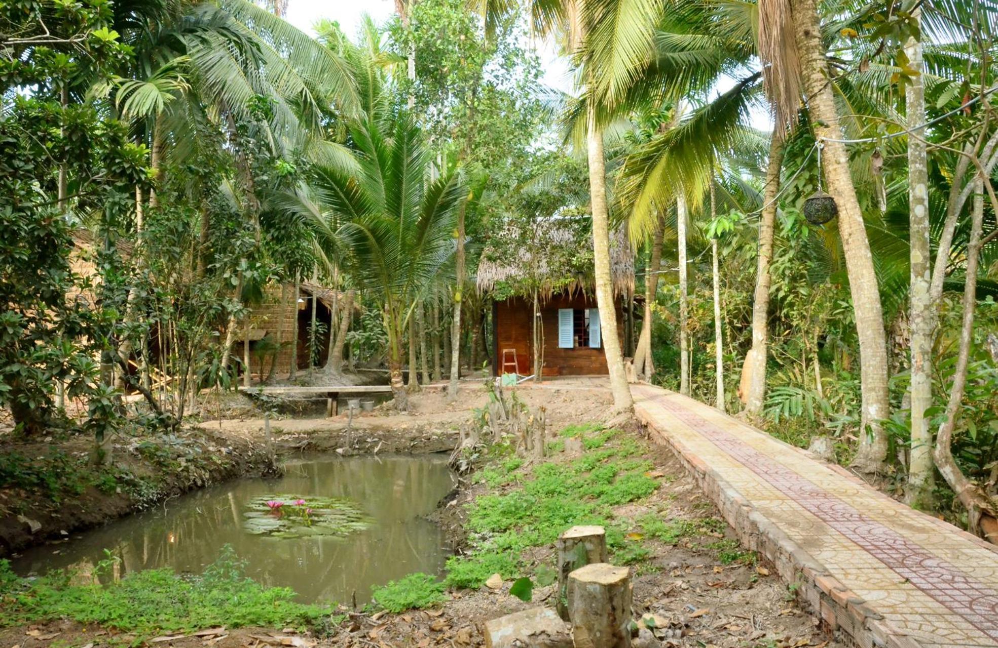 Mekong Farmstay Cantho - C.R Floating Market Can Tho Bagian luar foto