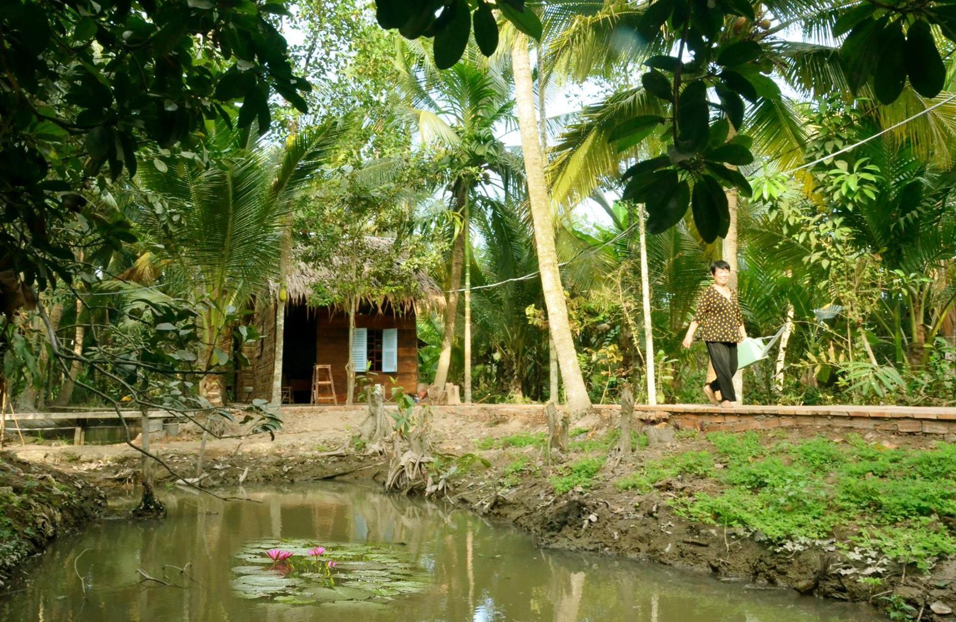 Mekong Farmstay Cantho - C.R Floating Market Can Tho Bagian luar foto